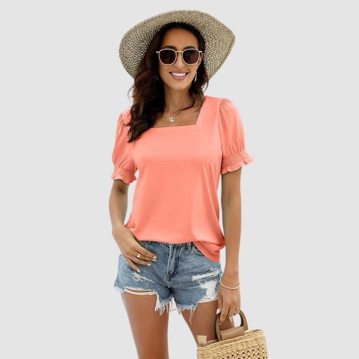 Célina™ | Square Neck Top