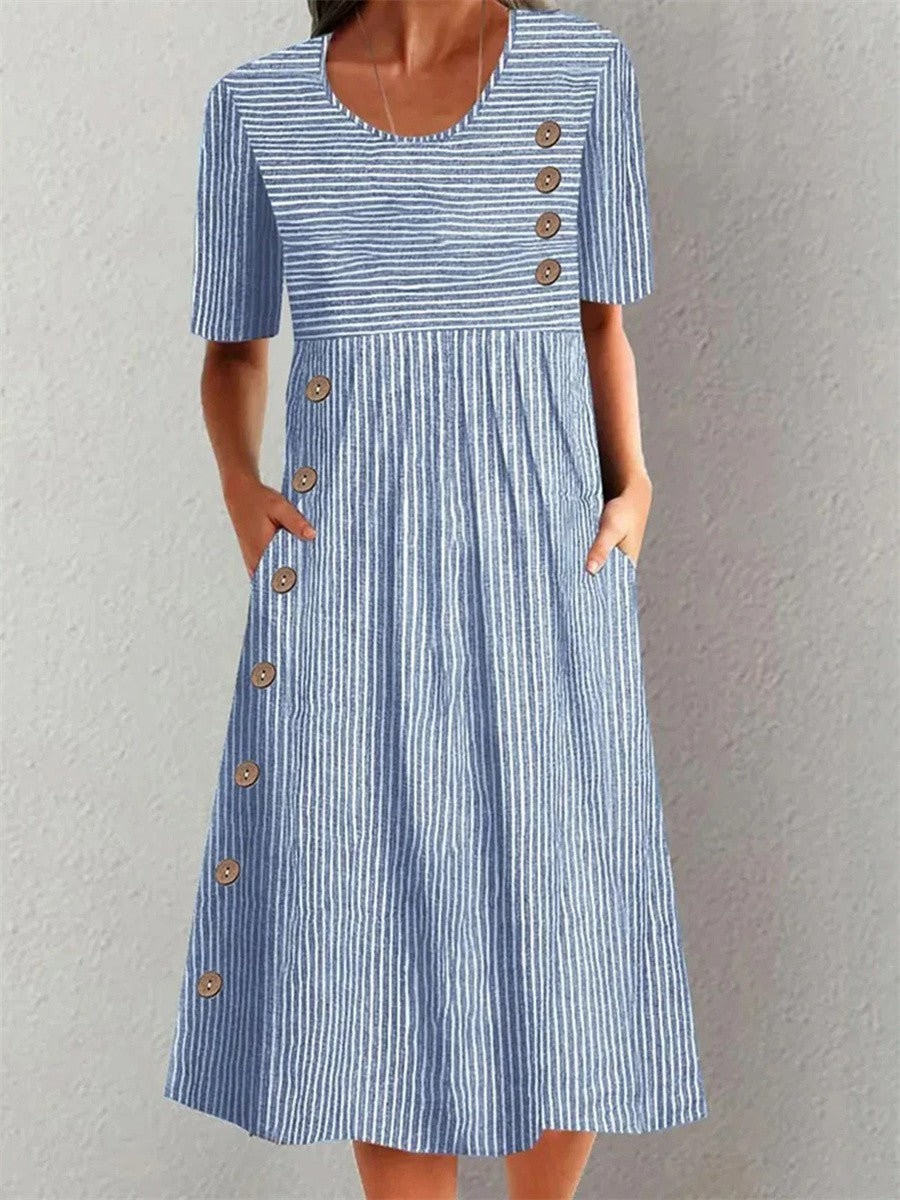 Sienna | Striped Summer Dress