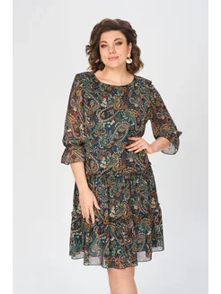 Oriane | Elegant Floral Dress