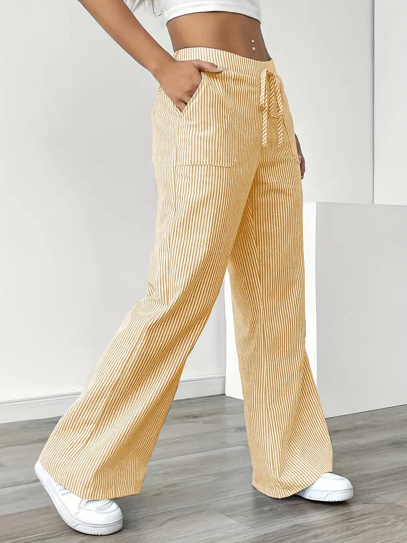 Elise™ | Relaxed Stripe Pants