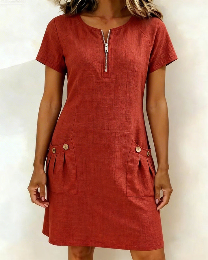 Eliana | Zipper Dress