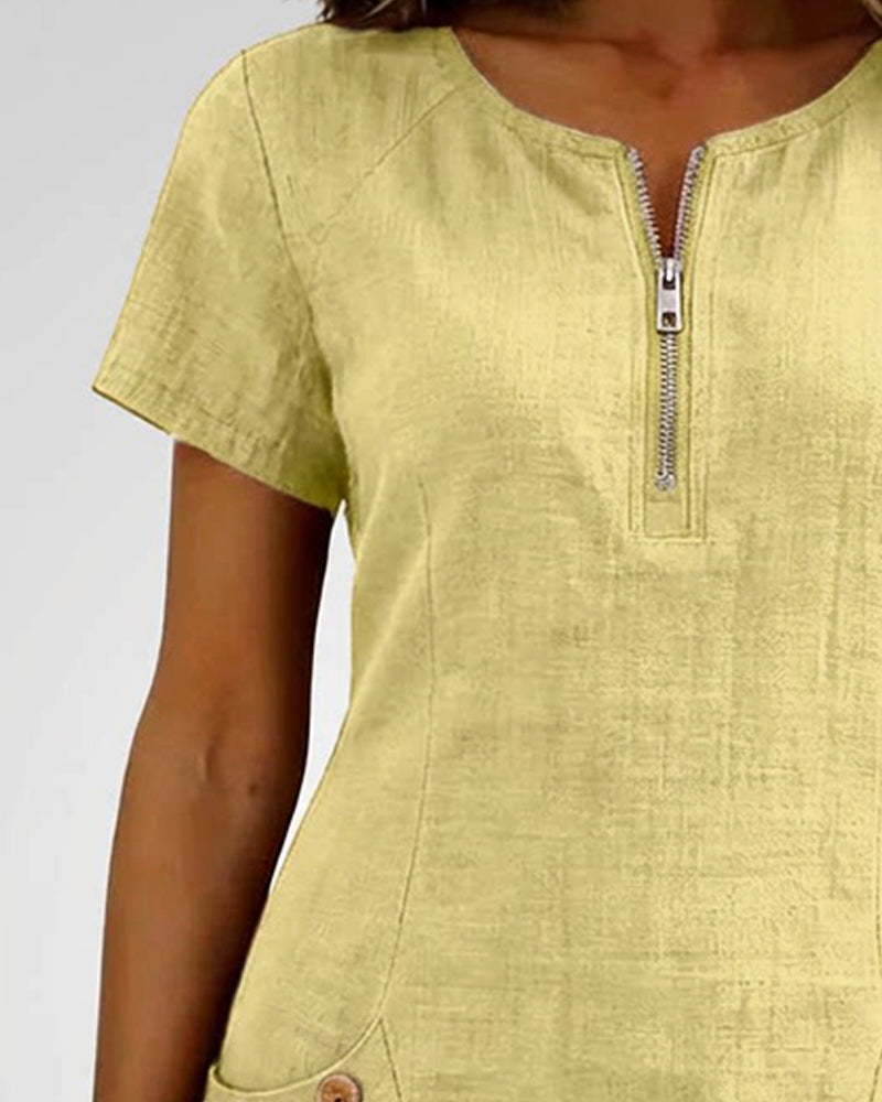 Eliana | Zipper Dress