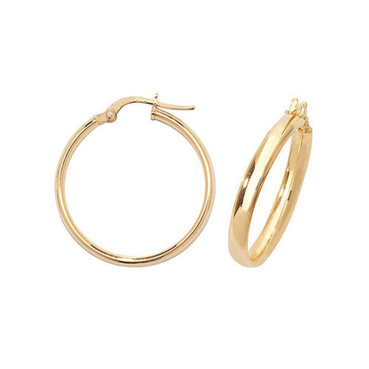 Radiant | Large Gold Hoops