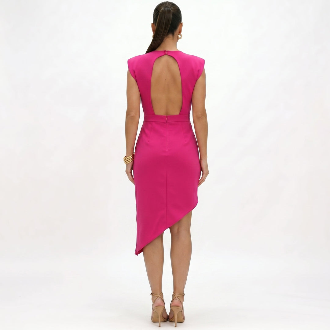 Florence | Asymmetric Power Dress