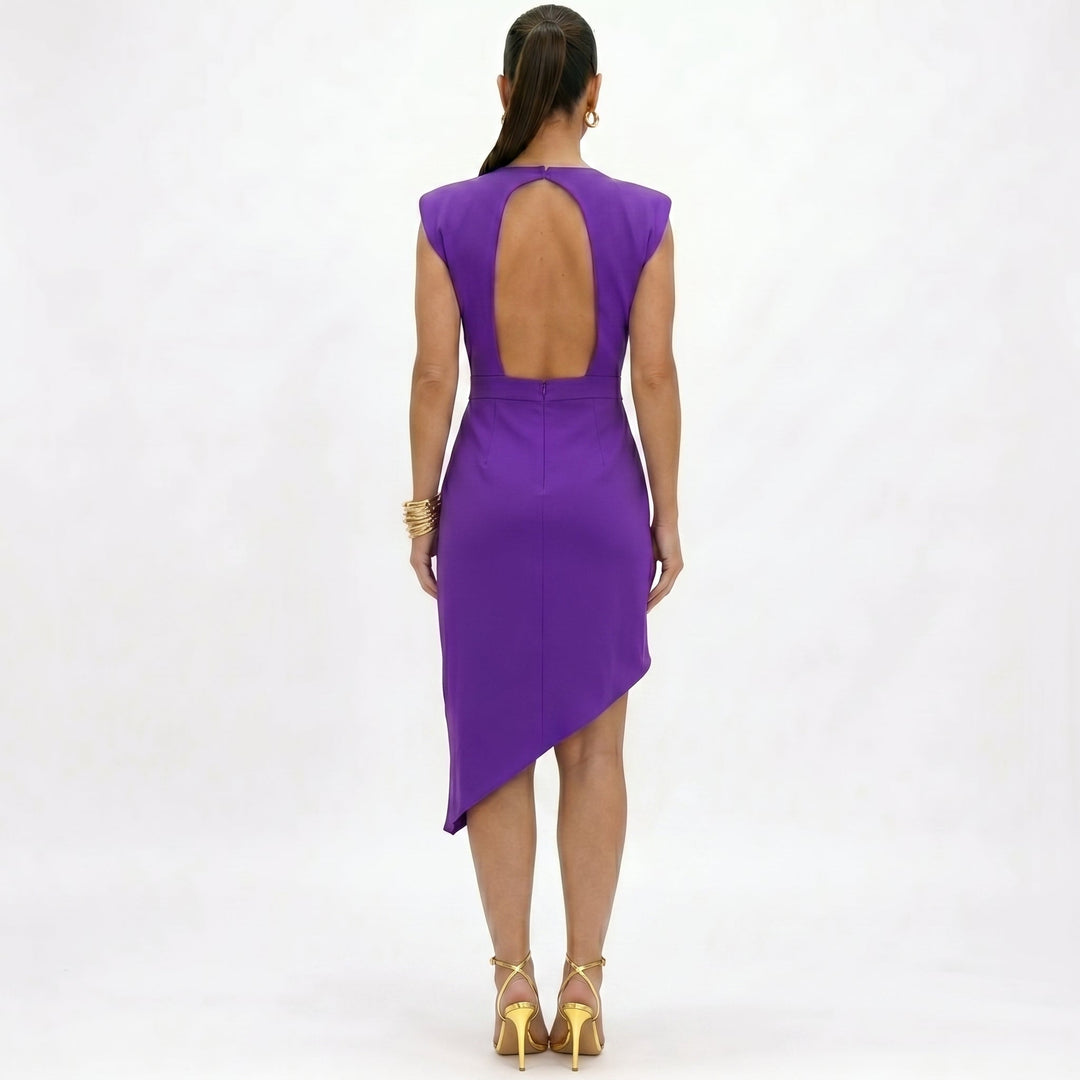 Florence | Asymmetric Power Dress