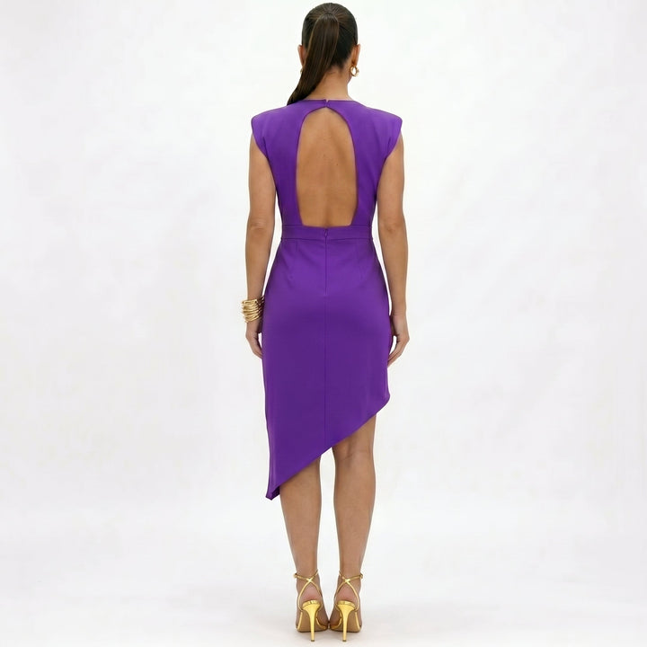 Florence | Asymmetric Power Dress