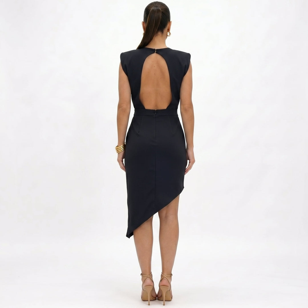 Florence | Asymmetric Power Dress