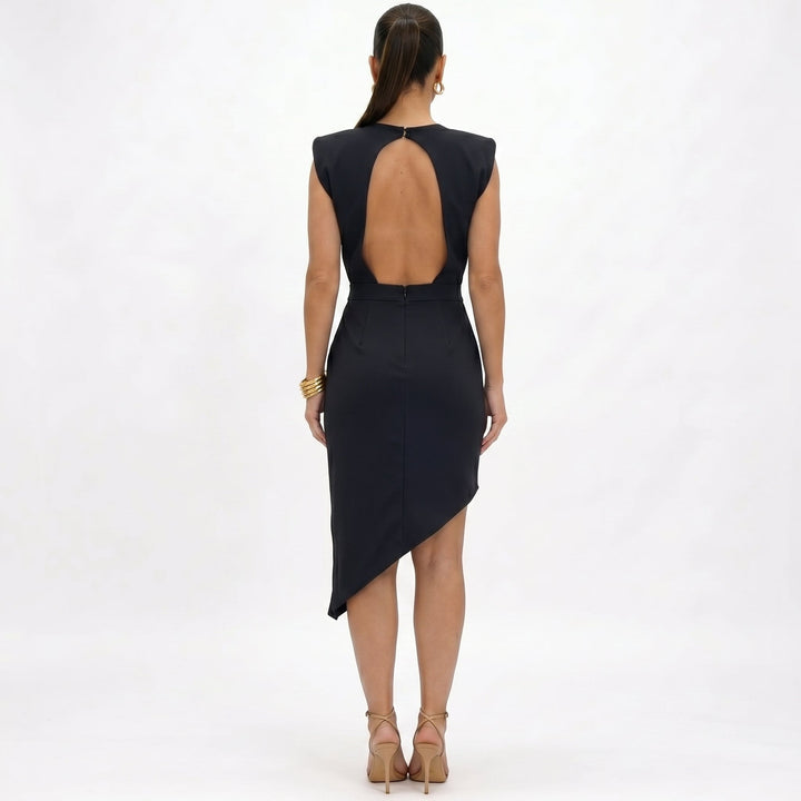 Florence | Asymmetric Power Dress