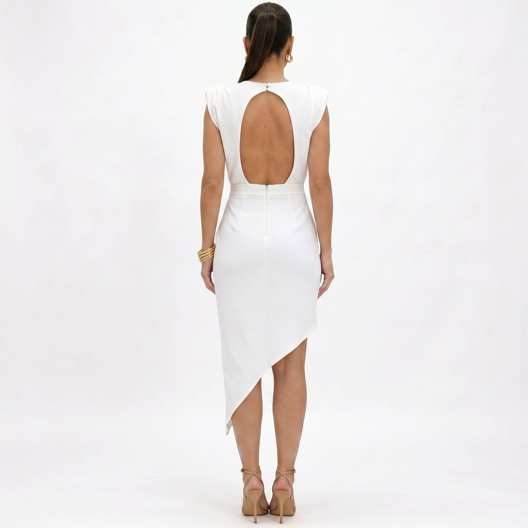 Florence | Asymmetric Power Dress
