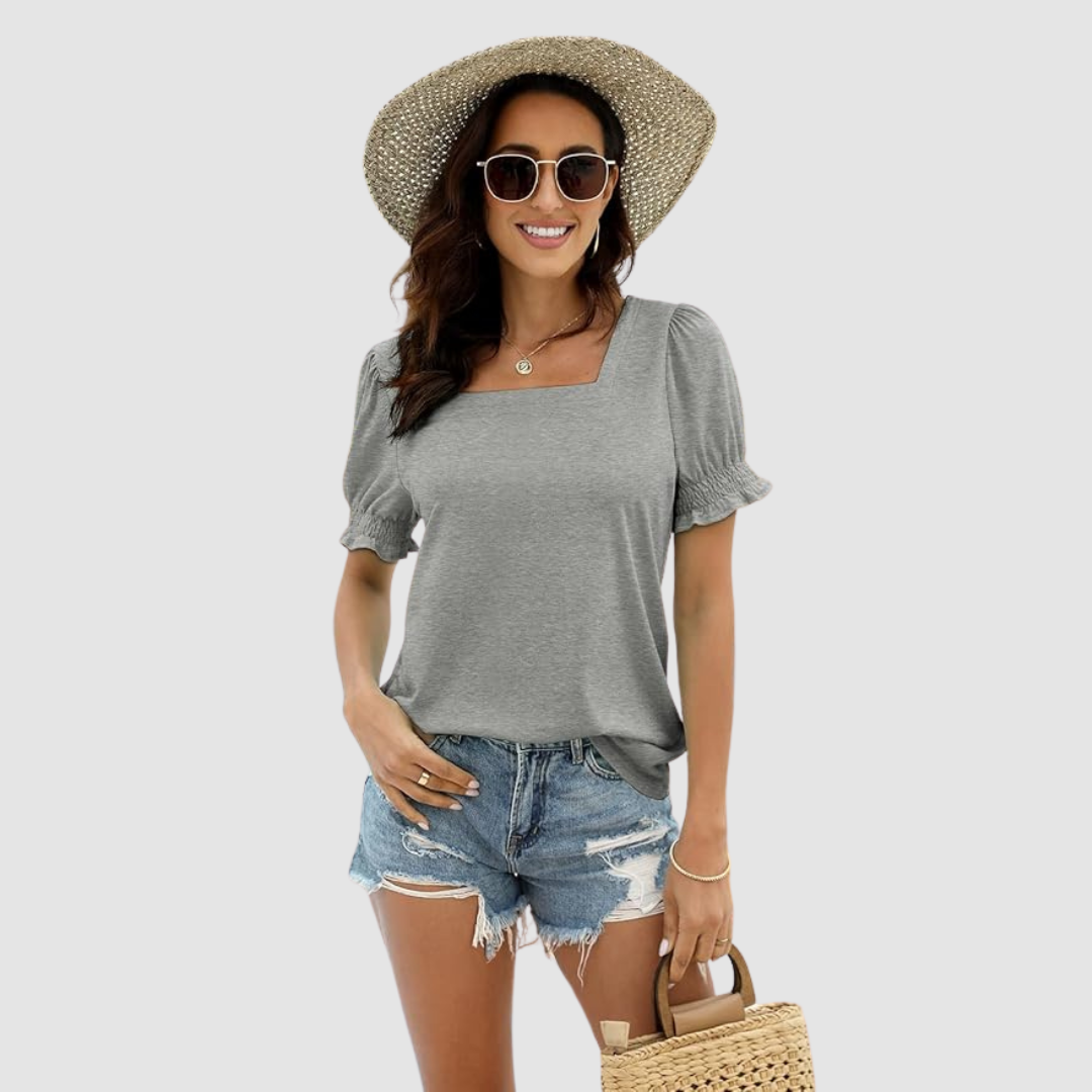 Célina™ | Square Neck Top