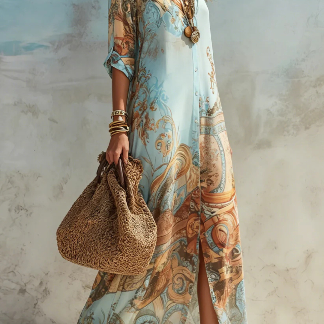 Hazel paisley maxi dress - 3