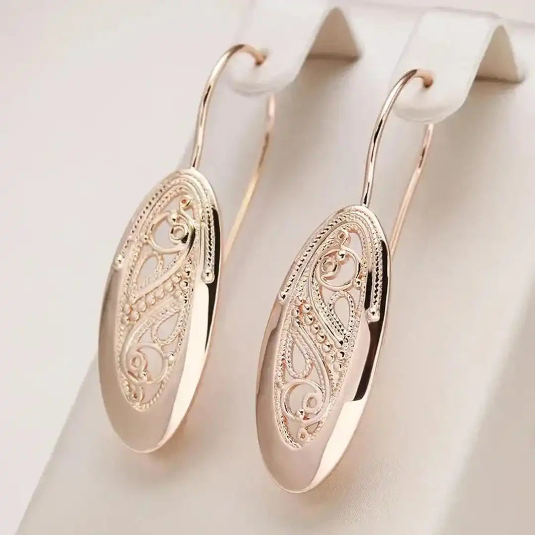 Opengleam | Gold Drop Earrings