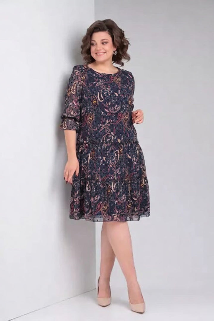 Oriane | Elegant Floral Dress