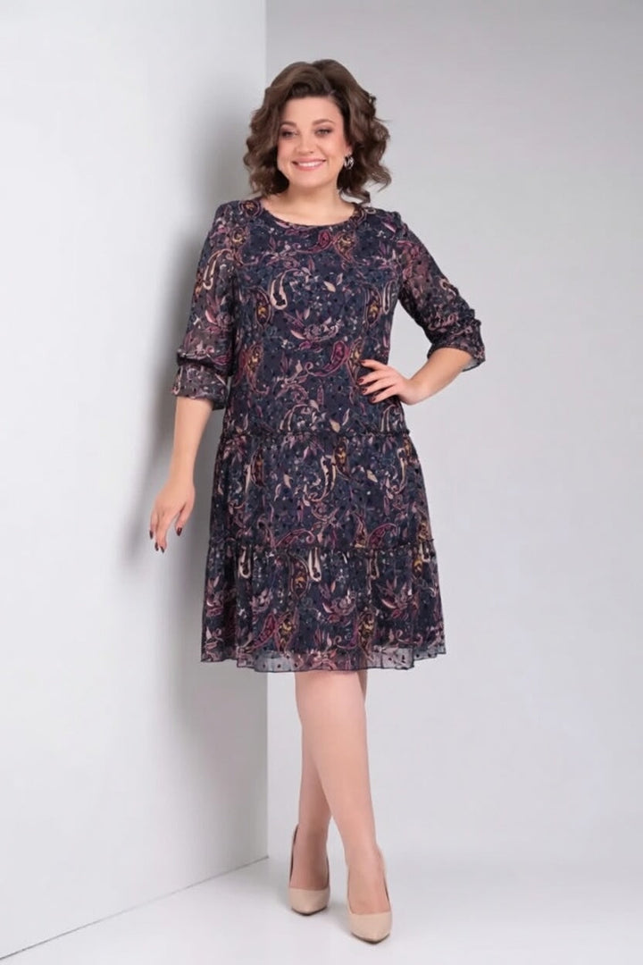 Oriane | Elegant Floral Dress