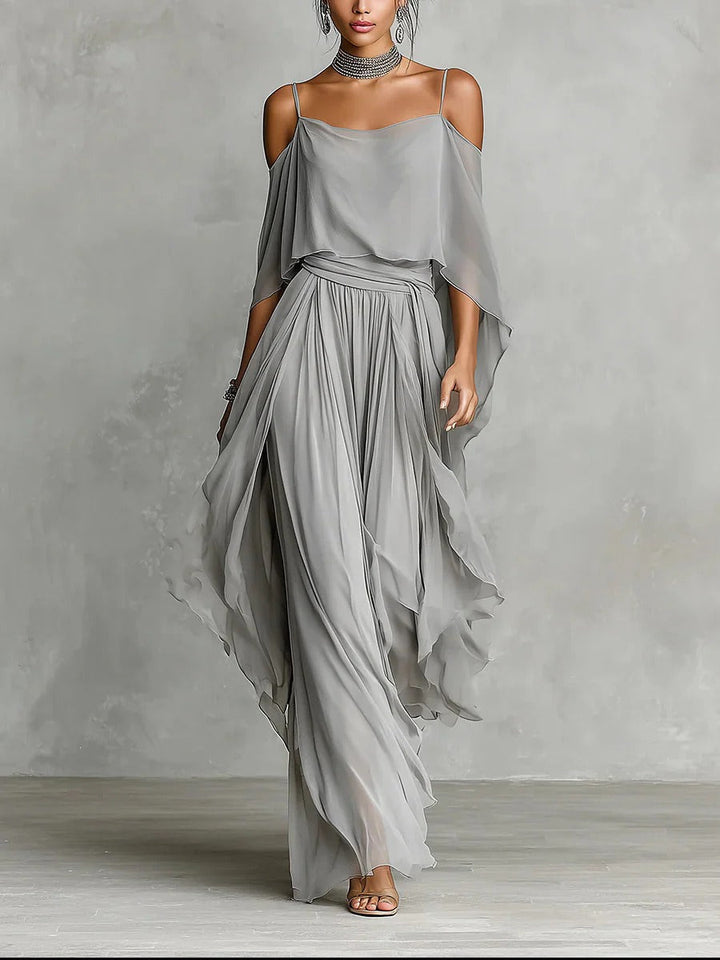 Ivah | Off-Shoulder Flowy Set