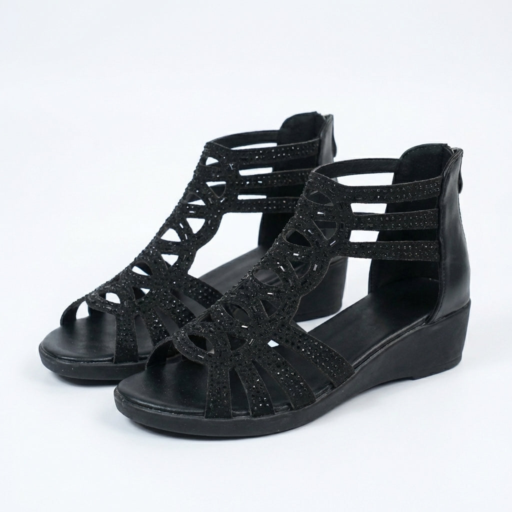 Adeline orthopedic sandals - Black