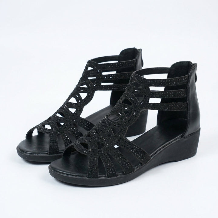 Adeline orthopedic sandals - Black