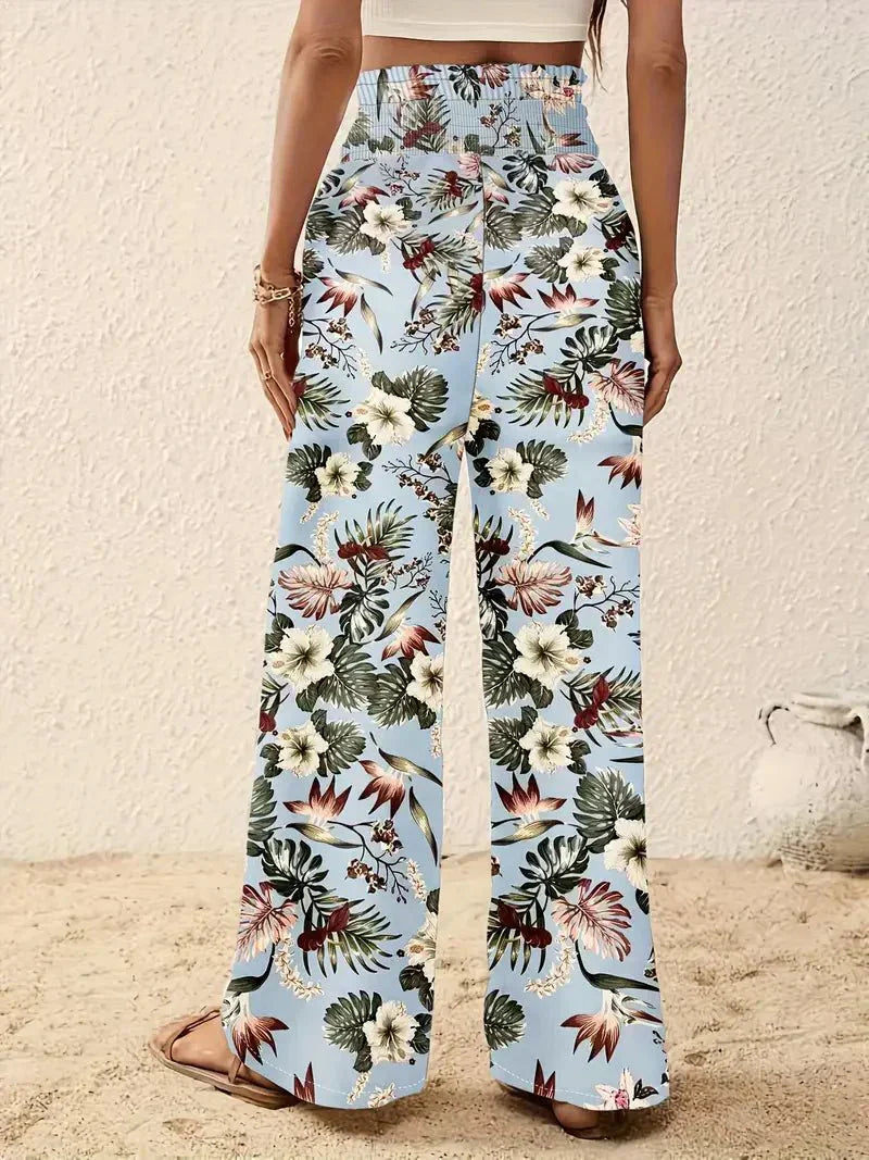 Alexa™ | Elegant Floral Trousers
