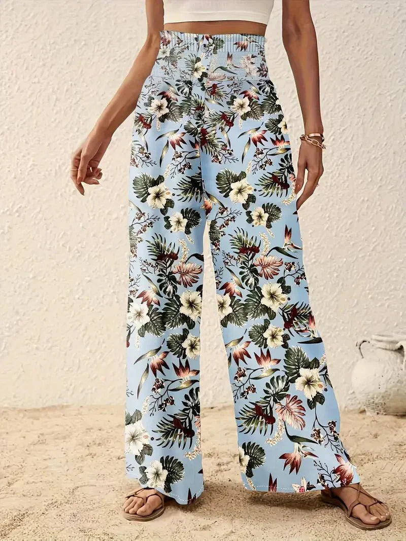 Alexa™ | Elegant Floral Trousers