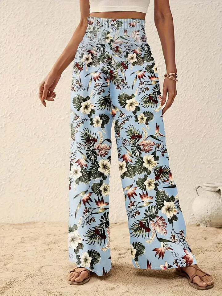 Alexa™ | Elegant Floral Trousers