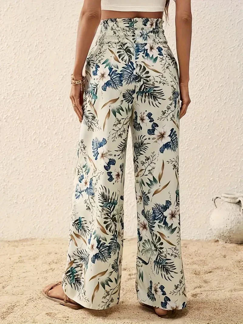 Alexa™ | Elegant Floral Trousers