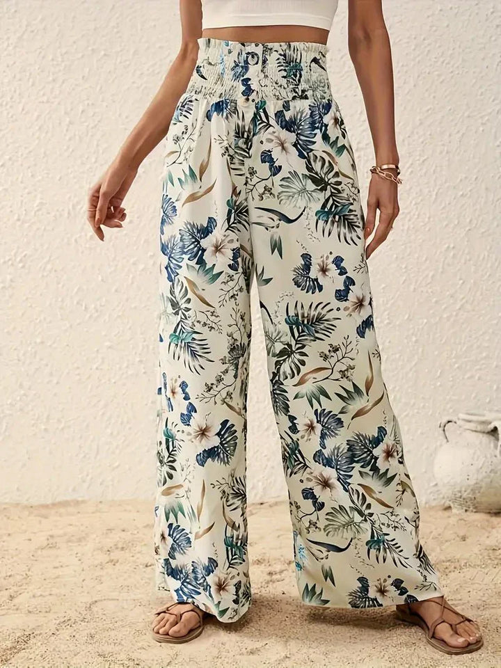 Alexa™ | Elegant Floral Trousers