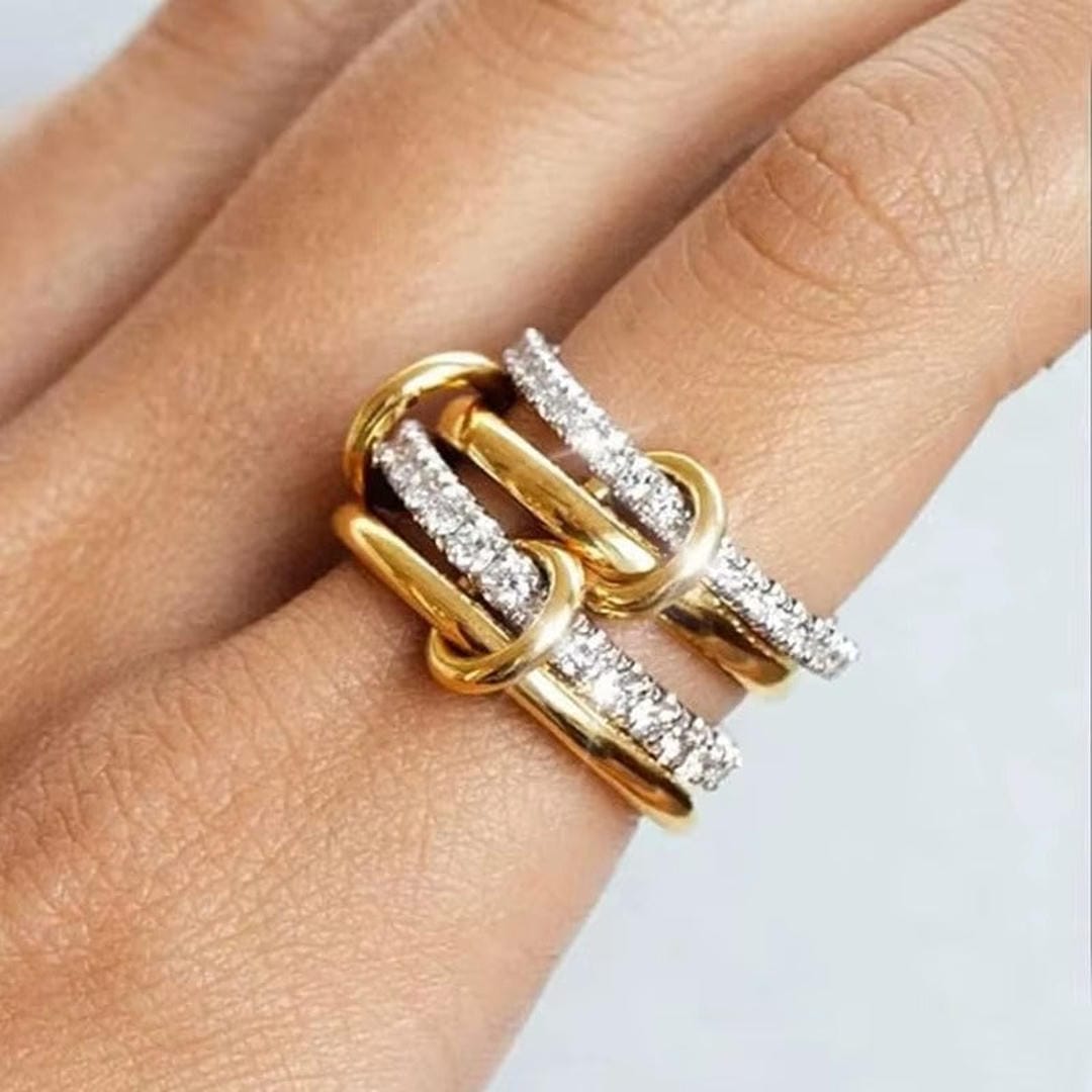 Intertwined | Zirconia Ring Set