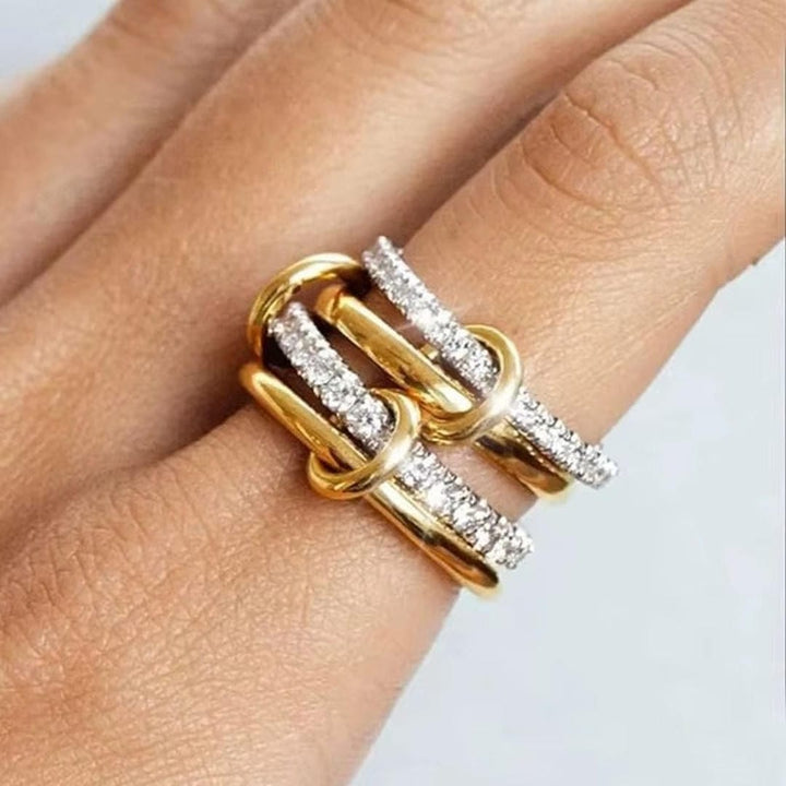 Intertwined | Zirconia Ring Set