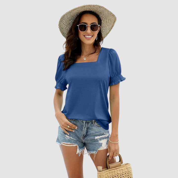 Célina™ | Square Neck Top