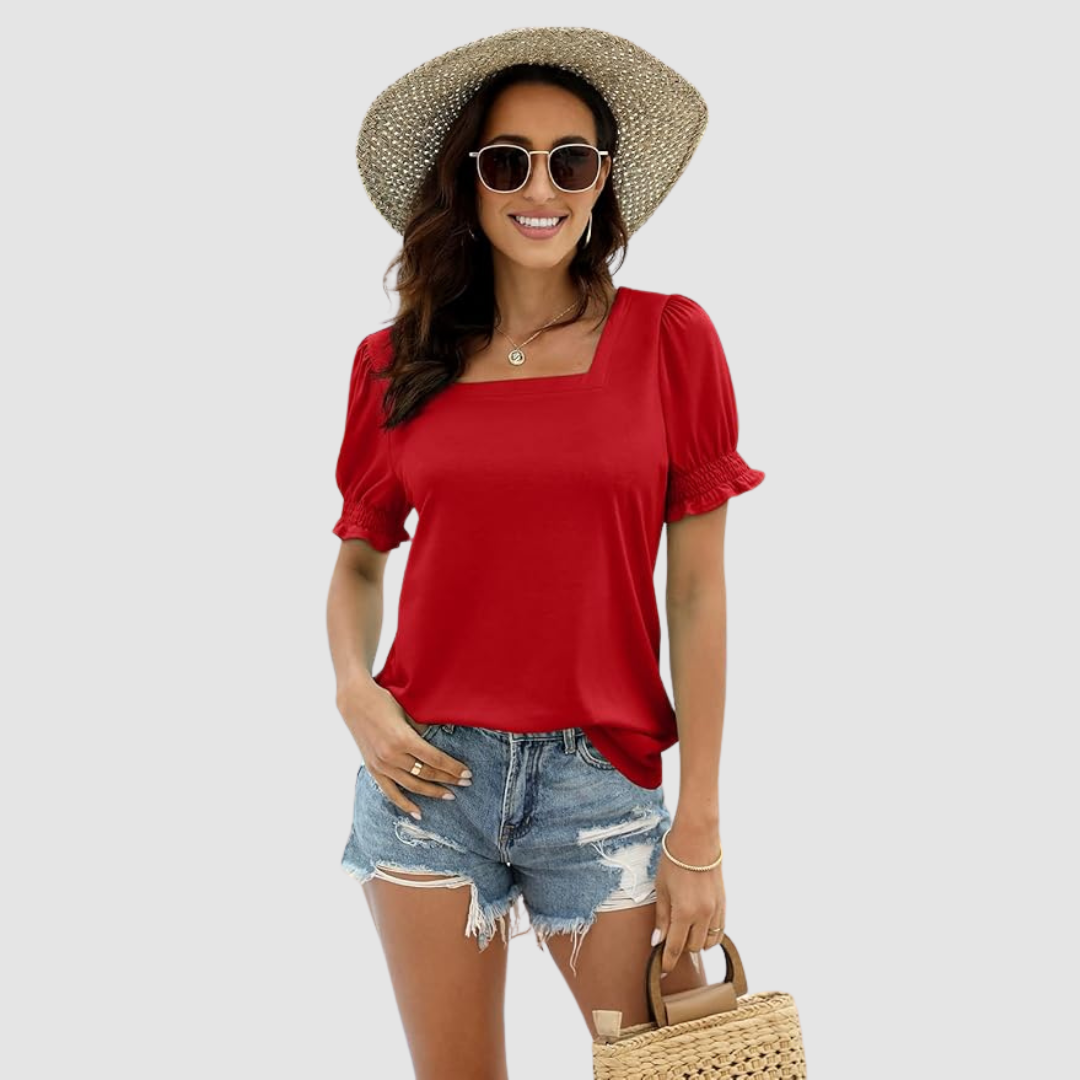 Célina™ | Square Neck Top