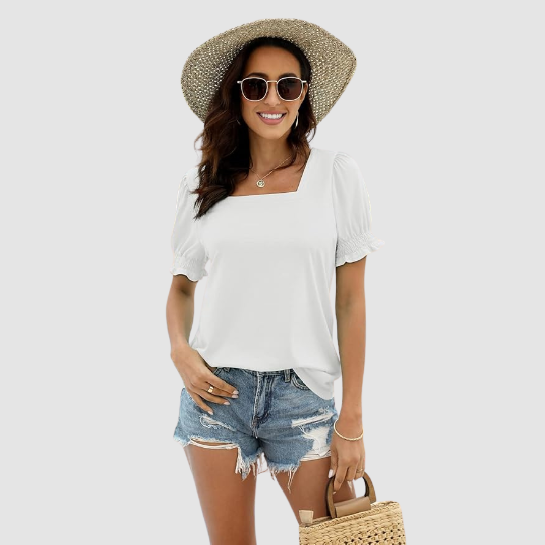 Célina™ | Square Neck Top
