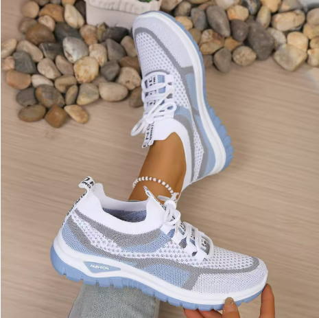 Nerina sneakers - White & Blue